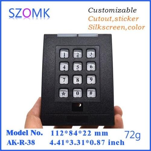 Plastic abs enclosure access project case with keypad (1 pcs) 112*84*22mm hot selling plastic electronics junction housing