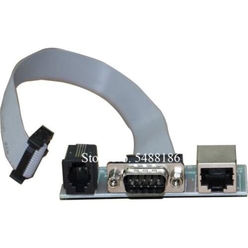 DIGI Network Card Adapter Plate for DIGI SM100PCS SM110P SM110PLUS Scale 100 Version Ethernet RS232 Cashdrawer Port Adapter