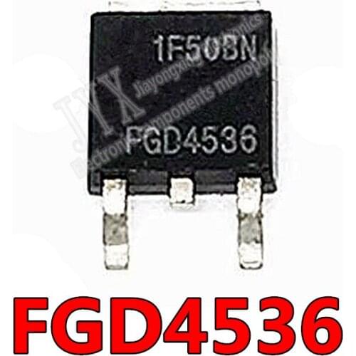 10PCS/LOT FGD4536 TO252 TO-252 LCD plasma tube New original In Stock