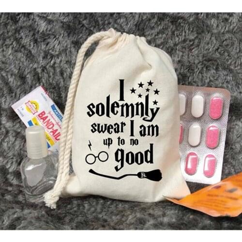 Party welcome bag personalize bachelorette bag wedding thank you gift bags groomsmen bag Emergency Kit bag Survival Recovery Bag