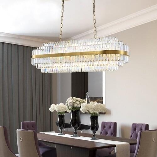 Rangcy Crystal Pendant Lights