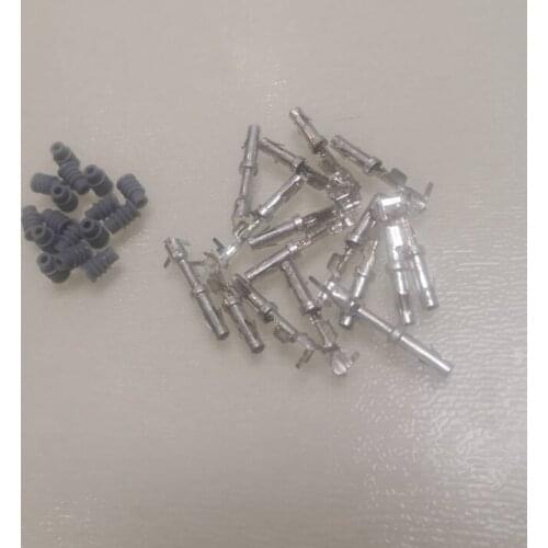 20pcs/lot Terminals(Pin) And Seals For 02E Gearbox Plug 6 Speed DSG Gearbox Valve Body 20 Pin Connector 1J0 927 320 1J0927320