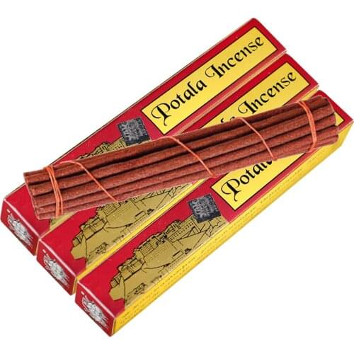6.10/10.04in Potala Tibetan Incense Stick Natural Buddha Incense Handmade Tibetan Medicinal Materials Traditional Room awesome