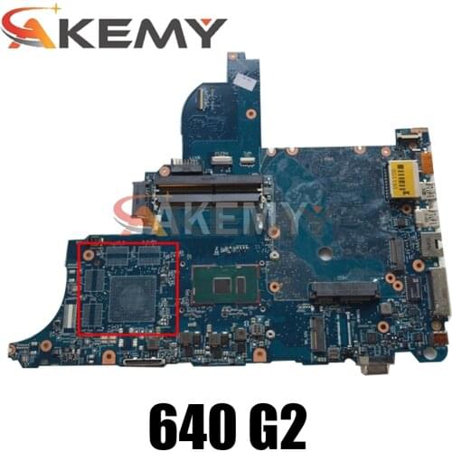 Akemy For HP ProBook 640 G2 650 G2 Laptop Motherboard MainBoard I5 6300U circus-6050a2723701-mb-a02 Test Ok Fast Ship