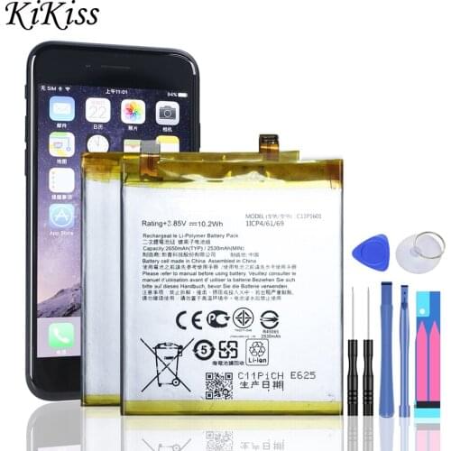 C11P1601 2650mAh Battery For ASUS Zenfone 3 Zenfone3 ZE520KL Z017DA live ZB501KL A007 phone