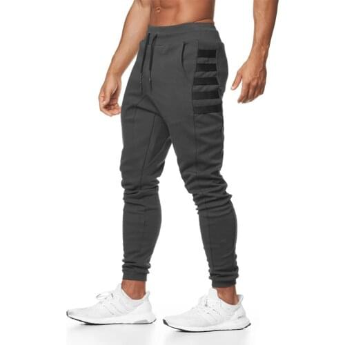 Autumn New Joggers Pants Men Cotton Sweatpants Running Trackpants Gym Fitness Training Slim Trousers Male Sport Workout Bottoms