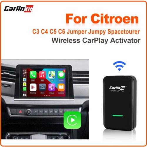 Carlinkit 3.0 Wireless CarPlay Adapter for Citroen C3 C4 C5 C6 Aircross Berlingo Multispace Jumper Jumpy Spacetourer Berlingo