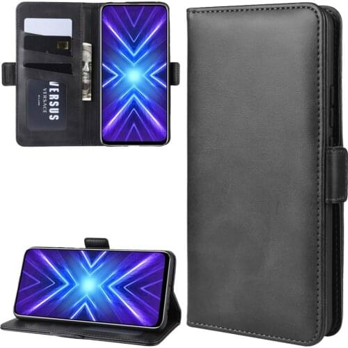 Case For Huawei Honor 9X Premium Leather Wallet Flip Cover Vintage Magnet Phone Case For Honor 9X Premium Coque