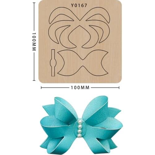 Bowknot Wood Mold Diy Leather Cutting Die Embossing Craft Scrapbooking Mould Suitable For Sizzix Big Shot Machines