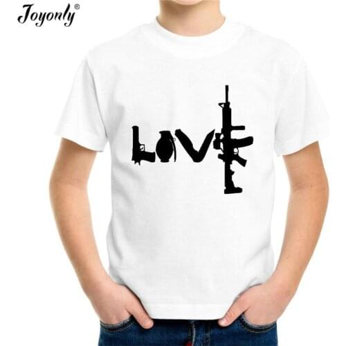 Joyonly 2018 Boy Girls Short Sleeves T Shirt Children Cartoon English letter Print Tee Tops Clothes For Kids T-shirt