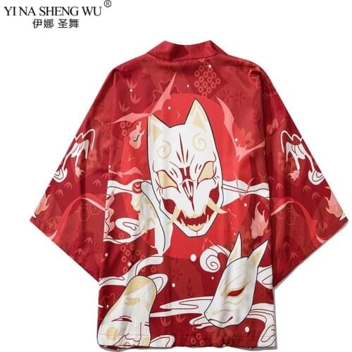 Kimonos Woman 2020 Japanese Kimono Cardigan Cosplay Shirt Blouse for women Streetwear Japanese Yukata Female Summer Beach Kimono
