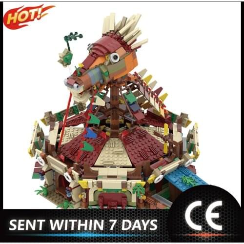 Legend Breath of the Wild House Stable Model Building Blocks Bricks Childrens Assemble Toys