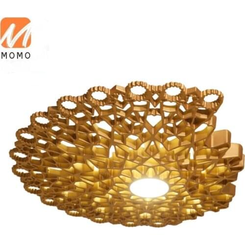 Creative Personalized Living Room Lamp Restaurant Style Lamp Cafe Art LED Background Ceiling Lamp light fixtures led lights