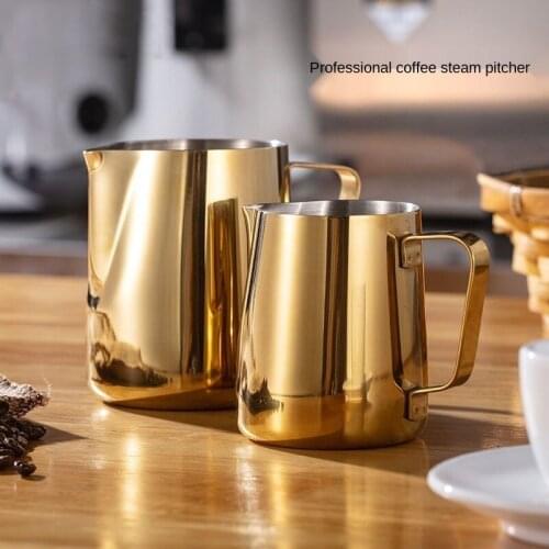 Stainless Steeel Milk Frothing Pitcher Cup Tool Barista Tools Coffee Moka Cappuccino Latte Milk Frothing Jug Pitcher Coffee Tool