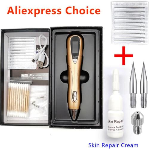 Mole Nevus Removal Laser Pen Wart Plasma Remover Skin Tattoo Pore Blackhead Acne Corn Freckle Electric Sweep Face Dark Age Spot