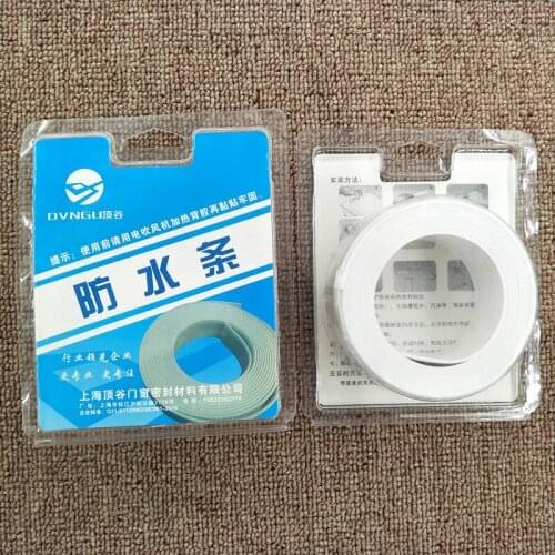 PE 38mm thickening bathroom waterproof adhesive stickers moisture mildew kitchen seal 1PCS