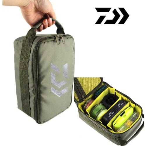 Daiwa Fishing Reel Fishing Tackle Bags Multifunctional Waist Pack Fishing Lures Gear Storage Bag Daiwa Crossbody Bags F87