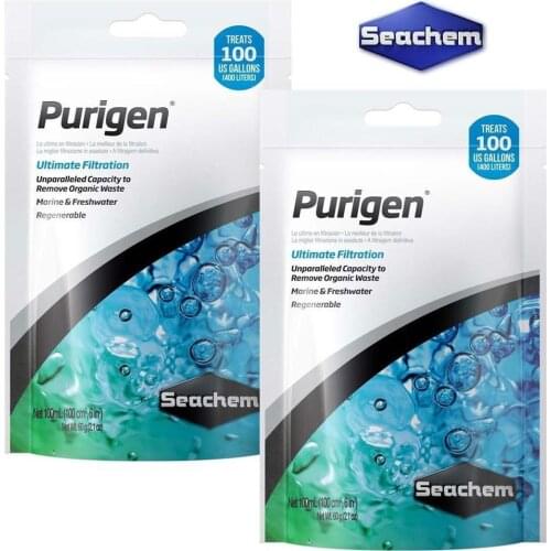 SEACHEM Purigen CupriSorb Algae-Gone Removal of protein package from sea water tank of clear water algae removing package