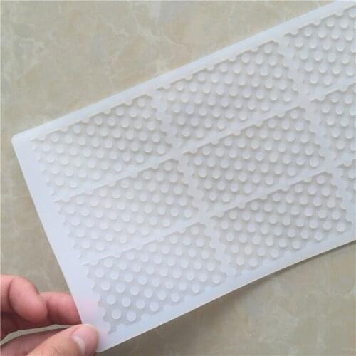 Honeycomb Silicone Mould Cake Decorating Tools Fondant Chocolate Cake Border Silicone Mold Bakery Accessories Molds