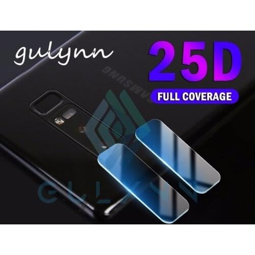 2PC 25D Full Cover Back Camera Lens Screen Protector Tempered Glass For Samsung S8 S9 A8 Plus 2018 J 4 6 7 2018 Protection Film