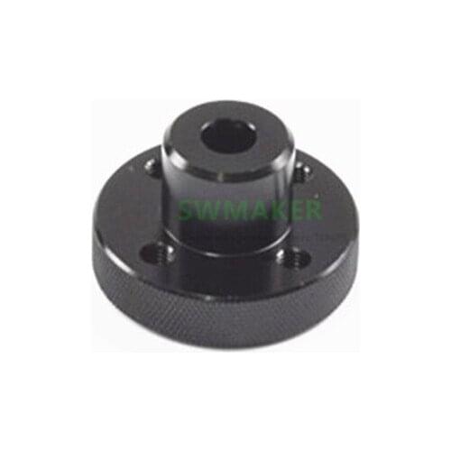 1pcs ID 8mm aluminum jog knob hand wheel Z-axis, T8 screw 3D printer accessories