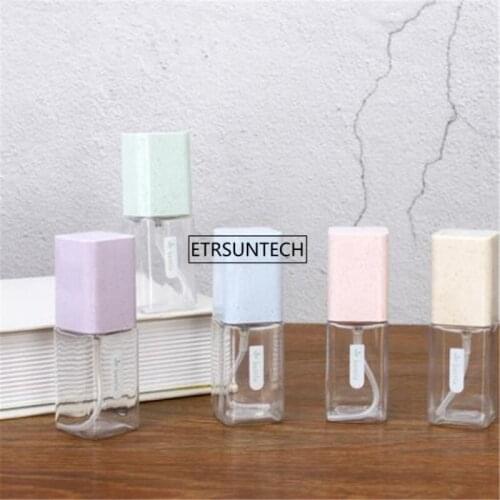 100pcs Cosmetics Pump Spray Bottle Makeup Liquid Storage Case Pot Moisturizer Container Bottle Portable Plastic Bottle
