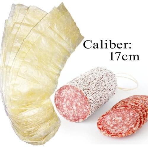 2pcs/Lot Large Casings for Sausage,Each Caliber 17cm Hot Dog Casing Diameter 10.83cm Cooking Casing Inedible Casings