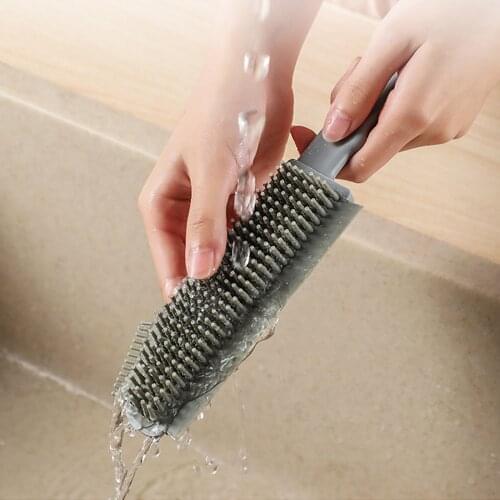 3 In 1 Multifunctional Cleaning Brush Crevice Brush Scraper Brush For Home Kitchen Cleaning Brush Bathroom Cleaning Accessories