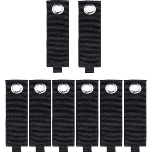 8 Pack Extension Cord Holder Organizer,Heavy Duty Hook and Loop Storage Straps, for Cables, Hoses, Garage Hooks,Basement