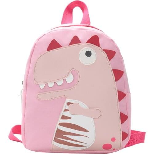 Childrens bag dinosaur boy backpack cartoon cute girl backpack baby kindergarten school bag