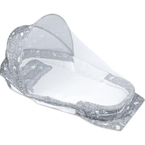 Baby Extended Portable Separate Bed Multifunctional Baby Bed in Bed Foldable Travel Carrying Mosquito Net