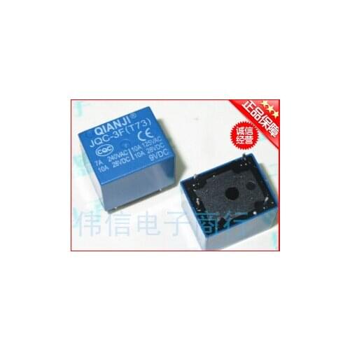 Before QIANJI relay JQC-3F (T73) 9VDC 5 feet for the JQC-3FF