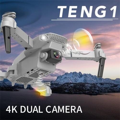 Drone WIFI FPV 4K HD Duble Camera Foldable Selfie RC Quadcopter Drone E88-Video multifunction outdoor HD WIFI Drone Plane
