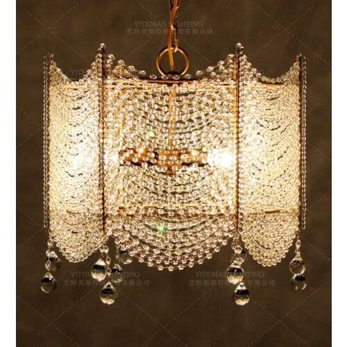 Crystal beaded french silver chandelier hanging 6 candelabra lights unique living room beautiful crystal ball chandelier lamps