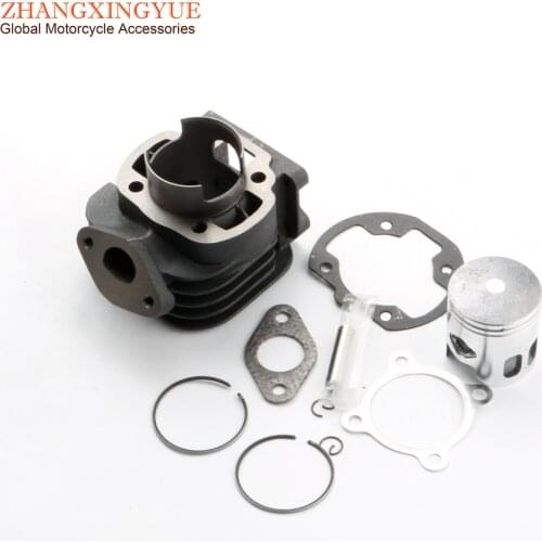Scooter 70cc Big Bore Cylinder Kit for Mbk Booster 50 Next One Rocket Spirit Track Stunt 50cc 47mm / 10mm 2-Stroke