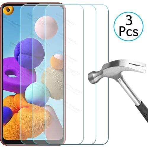 3Pcs Protection Film For Samsung A21s A 21S M-A217F Screen Protector For GalaxyA21s SM-A217F/DS Light Shield Glass Cover Case