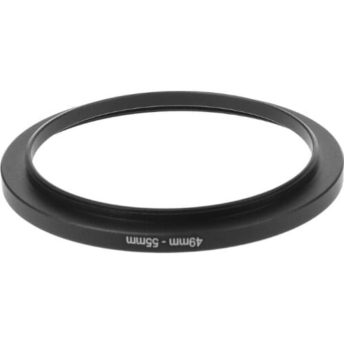 49mm To 55mm Metal Step Up Rings Lens Adapter Filter Camera Tool Accessories New LX9A