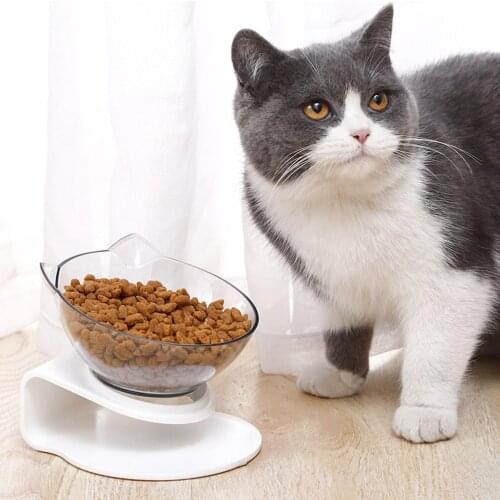 Non-Slip Single Cat Bowl Dog Bowl With Stand Pet Feeding Cat Water Bowl For Cats Food Pet Bowls For Dogs Feeder Product Supplies