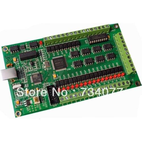 New 4 Axis CNC USB Card Mach3 200KHz Breakout Board Interface