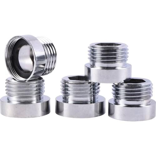 1/2"Male Connector to M22 M24 Female Thread Connector Garden Irrigation Water Supply Faucet Adapter Water Connector Fitting 2Pcs