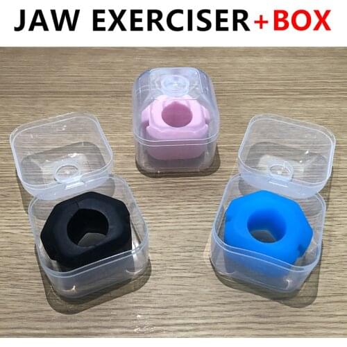 Food-grade Silica Gel JawLine Exercise Chew Ball Muscle Trainin Fitness Ball Neck Face Toning Jawrsize Jaw Muscle Training