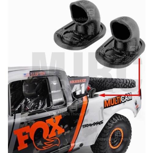 RC Model car GRC UDR engine exhaust pipe traxxass UDR 85076-4 printing exhaust pipe #GAX0096E option upgrade parts