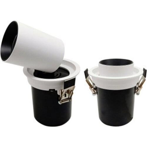 Stretchable LED Spotlight 12W/20W AC85-265V Background Wall Rotateable Painting Lamp High embedded ceiling Downlight wall light