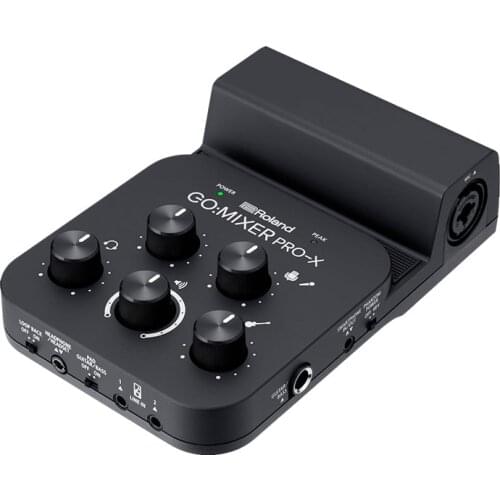 Roland GO Mixer PRO-X Audio Mixer And Audio Interface For Smartphones And Computers In 2021 Live Streaming Guitar Playing