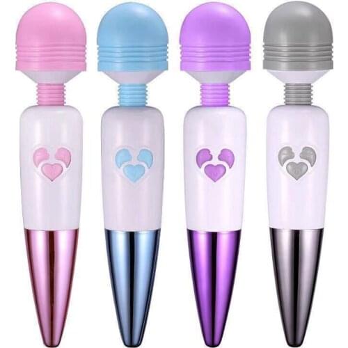 AV Vibrator Sex Toys Muti-speed Magic USB Charging Wand for Woman Clitoris Stimulator G Spot vibrating Dildo for Adults Game
