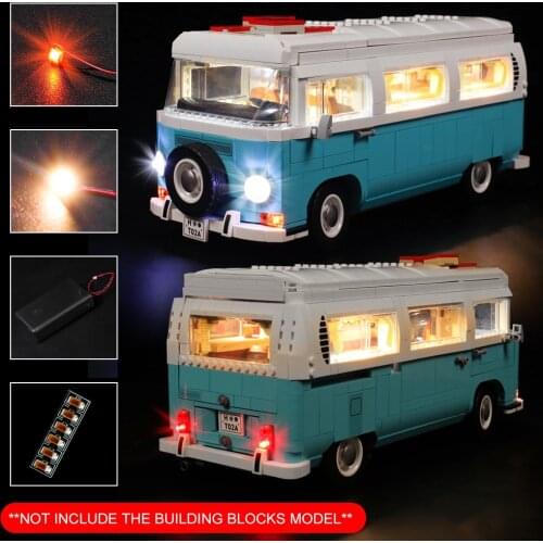 Vonado LED Lighting Set for 10279 VW Bus T2 Collectible Model Toy Light Kit, Not Included the Building Block