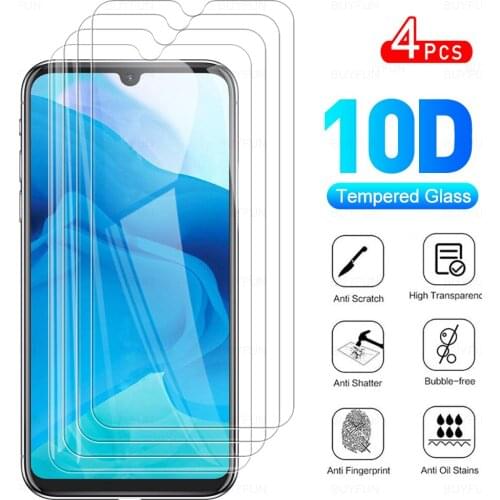 4Pcs Full Cover Protective Glass For Itel Vision 1 Tempered Glas For ItelVision Vision1 2020 6.09" Phone Screen Protector Film