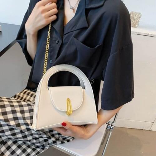 High Quality Ladies Chain Shoulder Bag 2021 New Female Bag Fashion All-match Handbag Western Style Single Shoulder Messenger Bag