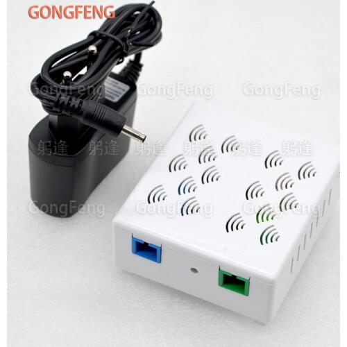 1pcs New FTTH CATV Mini Node Optical Receiver Single Fiber With WDM Optical Receiver Inch F Head Output Free Shipping To Brazil