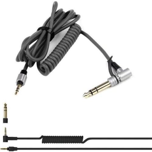 3.5mm To 3.5/6.5mm Replacement Stereo Audio Cable Wire Cord Adapter for Beats Edition PRO DETOX Solo HD Mixr Headphones